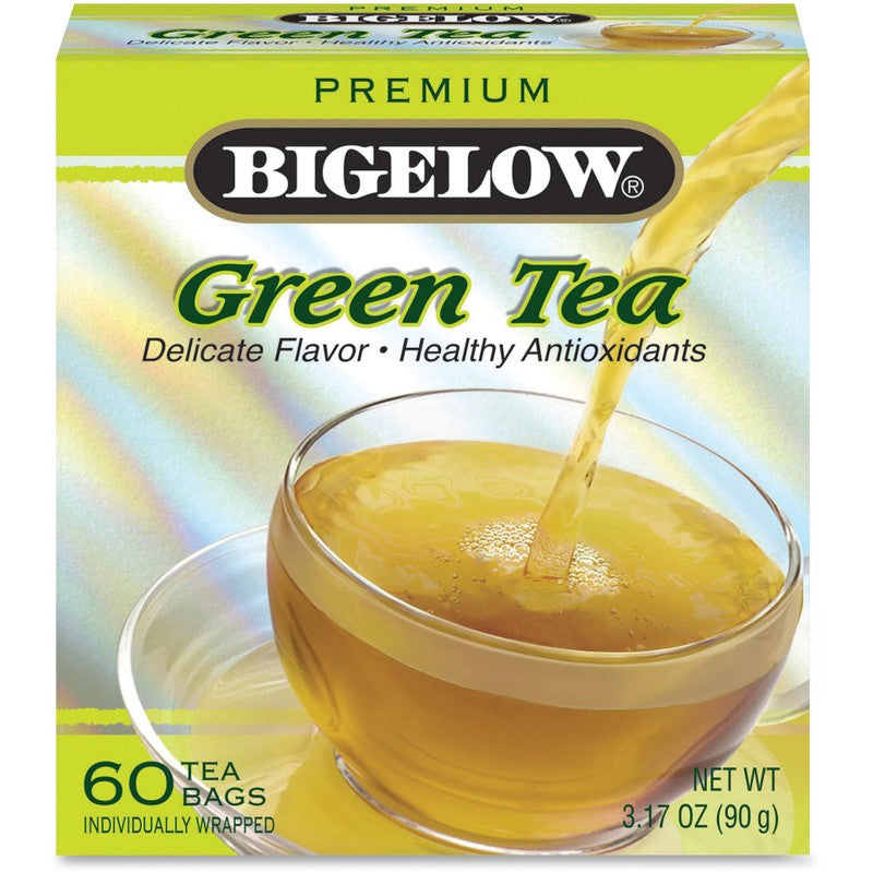 BIGELOW: Premium Blend Green Tea 60 Tea Bags, 3.17 oz - Vending Business Solutions