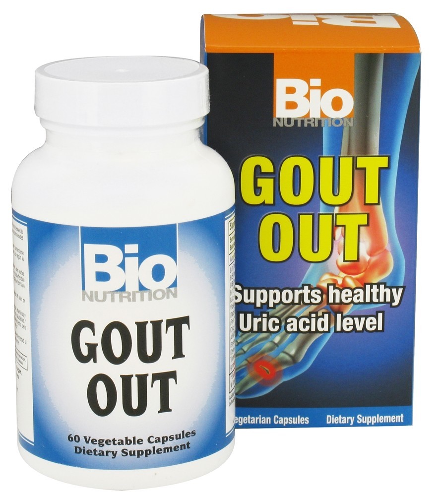 BIO NUTRITION: Gout Out, 60 vegetarian capsules - Vending Business Solutions
