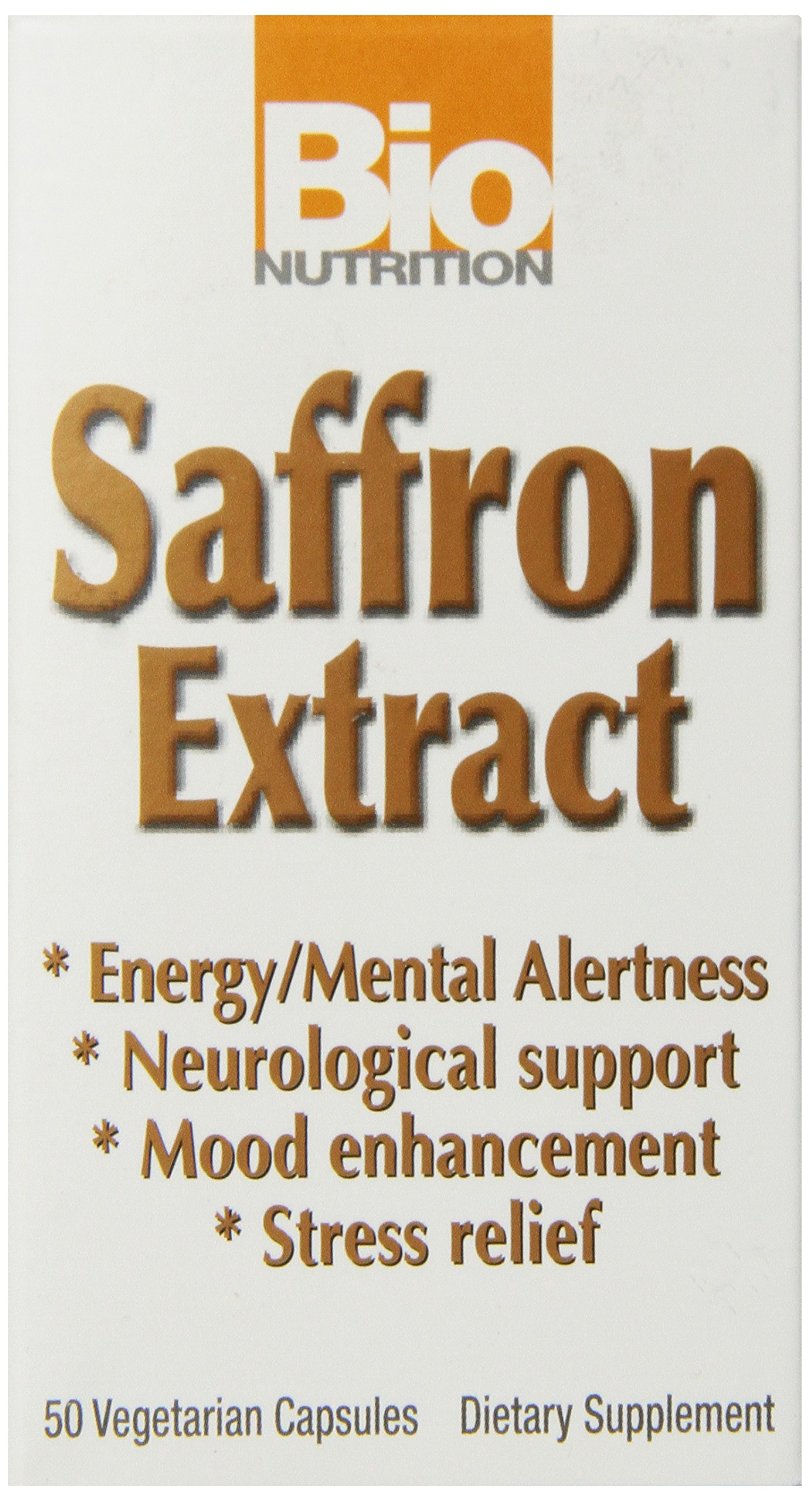 BIO NUTRITION: Saffron Extract, 50 vegetarian capsules - Vending Business Solutions