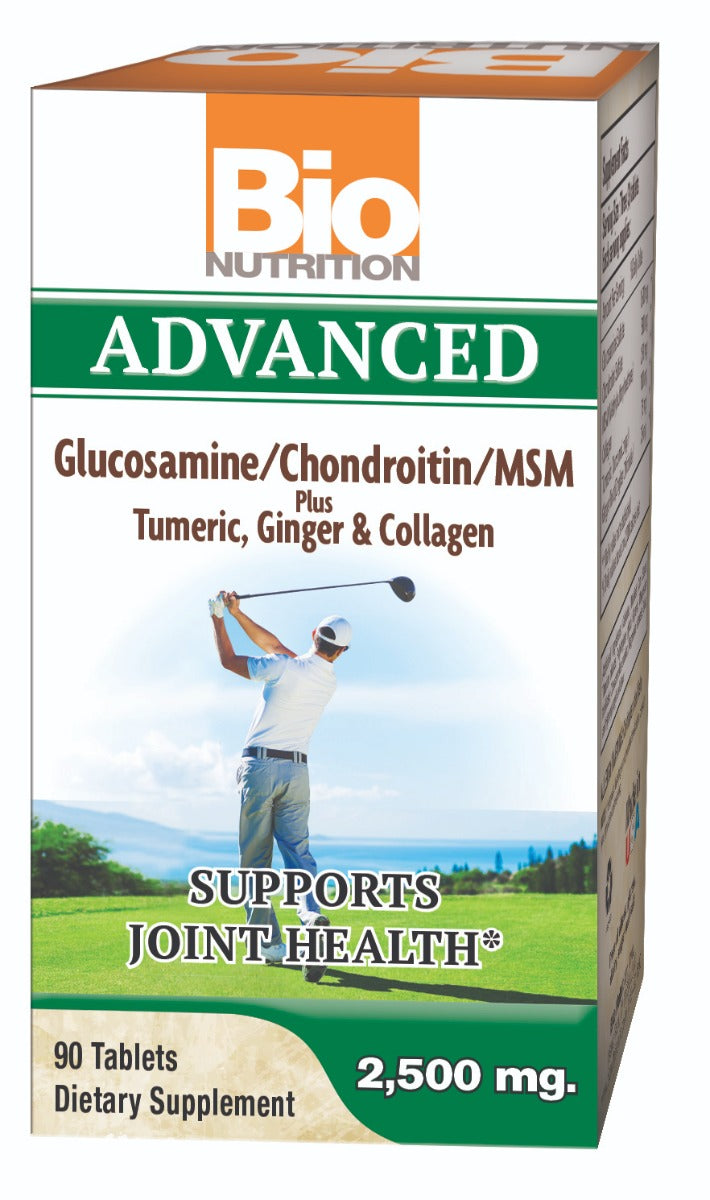 BIO NUTRITION: Advanced Glucosamine Chondroitin MSM, 90 tb - Vending Business Solutions