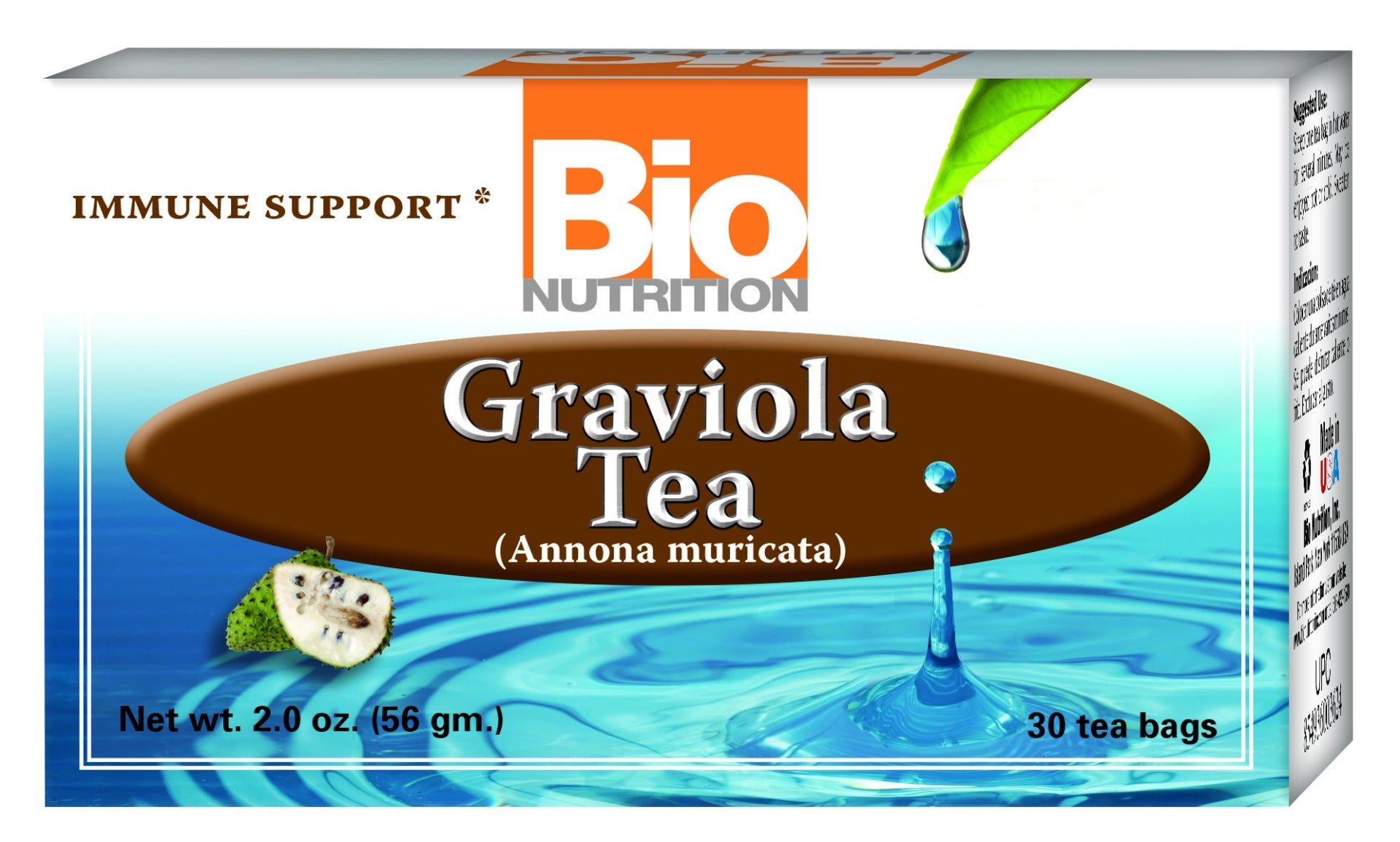 BIO NUTRITION: Graviola Tea, 30 bg - Vending Business Solutions