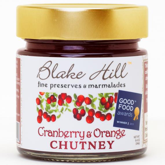 BLAKE HILL: Cranberry & Orange Chutney, 9.4 oz - Vending Business Solutions