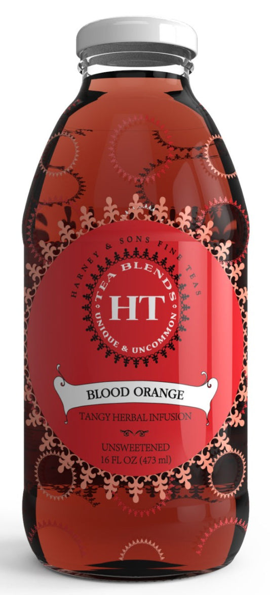 HARNEY & SONS: Blood Orange Iced Tea Bottled, 16 fo - Vending Business Solutions