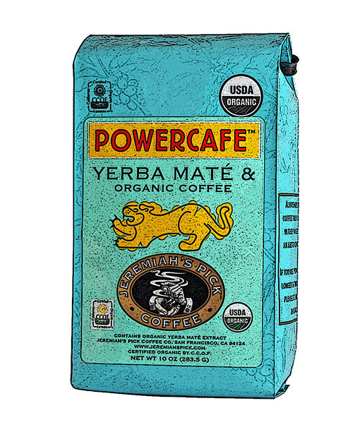 JEREMIAHS PICK COFFEE: Coffee Ground PowerCafe Organic, 10 oz - Vending Business Solutions