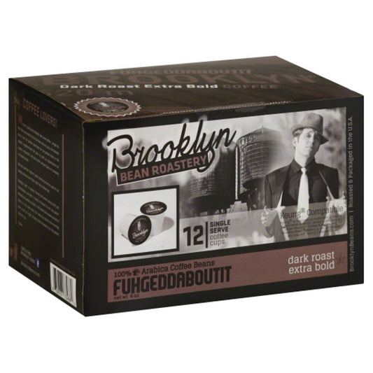 BROOKLYN BEAN ROASTERY; Fuhgeddaboutit Single Serve, 12 pcs - Vending Business Solutions