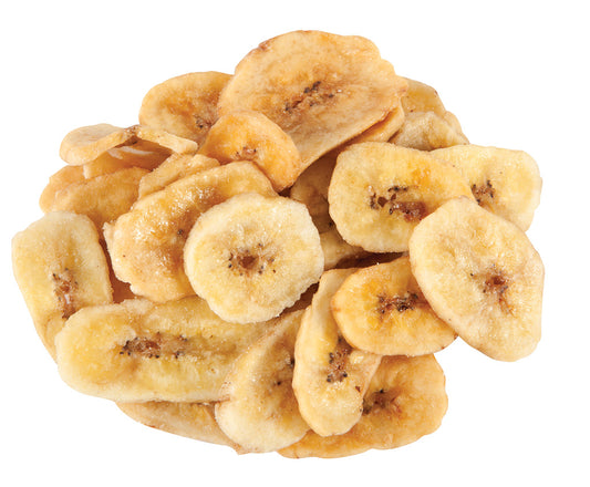 BULK FRUITS: Organic Banana Chips Sweetened, 14 lb - Vending Business Solutions