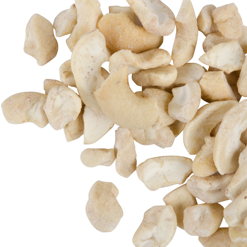 BULK NUTS: Cashew Pieces Large Raw, 25 lb - Vending Business Solutions