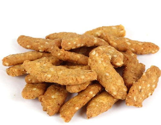 BULK SNACKS: Garlic Sesame Sticks Snacks, 15 lbs - Vending Business Solutions