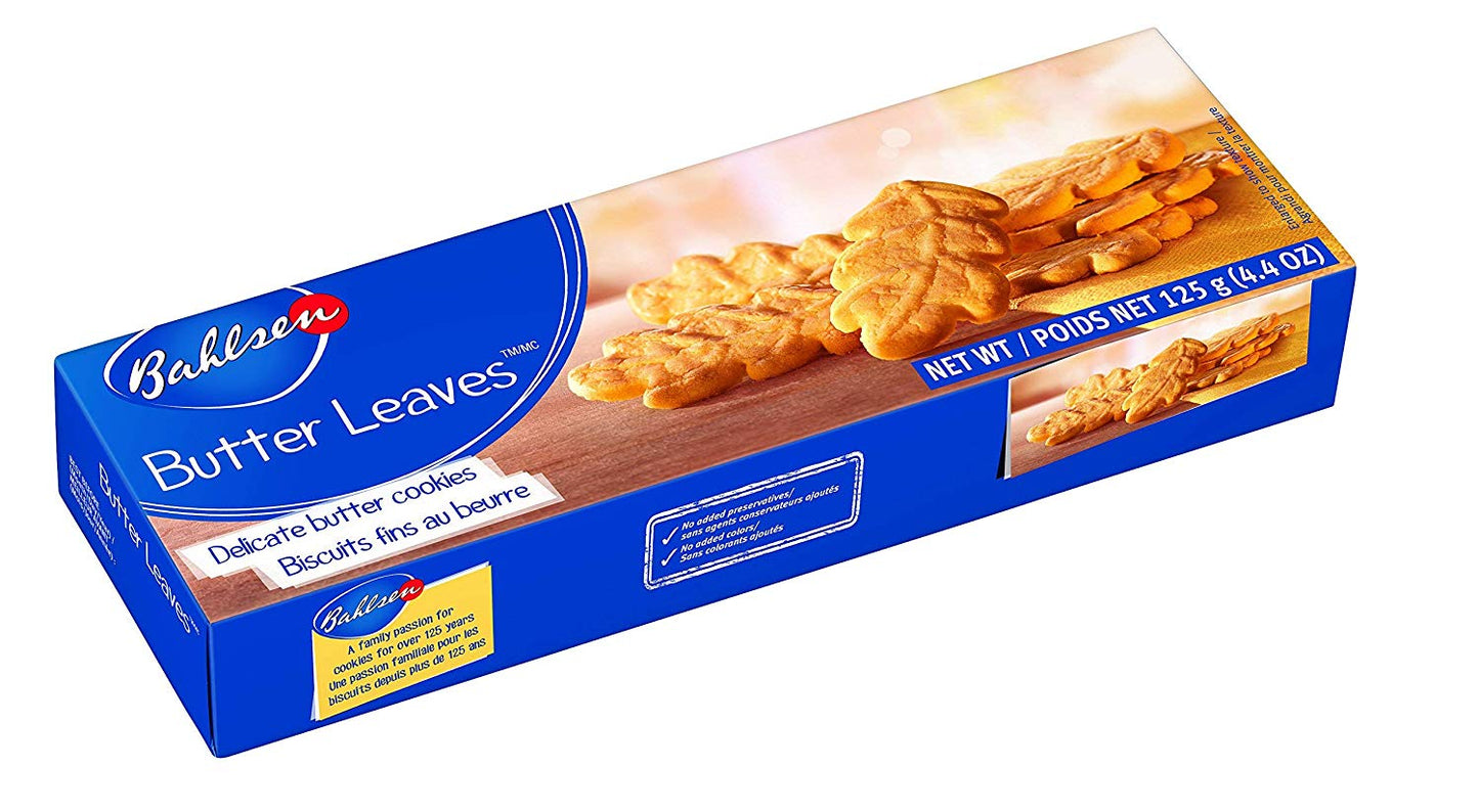BAHLSEN: Butter Leaves Cookie, 4.4 oz - Vending Business Solutions