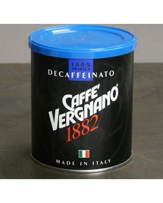 CAFE VERGNANO: Espresso Ground Decaf, 8.8 oz - Vending Business Solutions