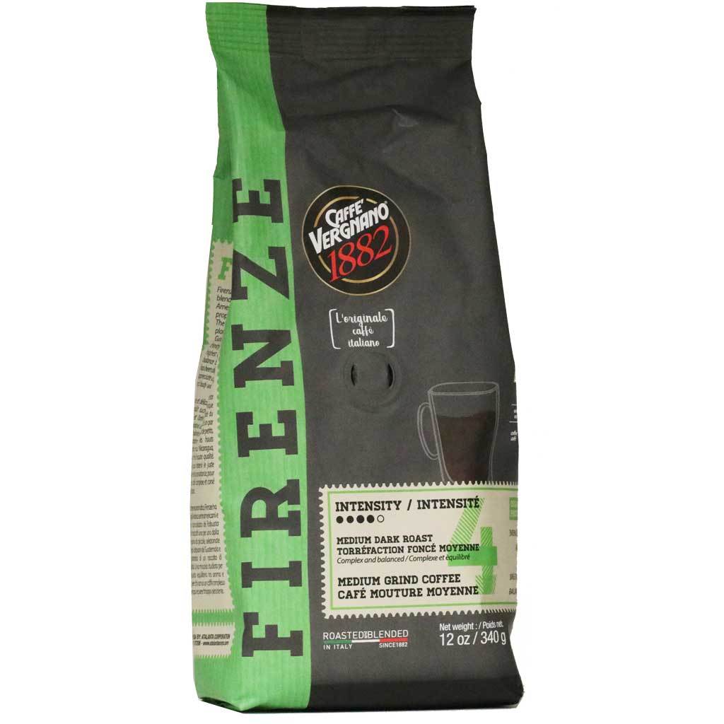 CAFE VERGNANO: Coffee Ground Firenze, 12 oz - Vending Business Solutions