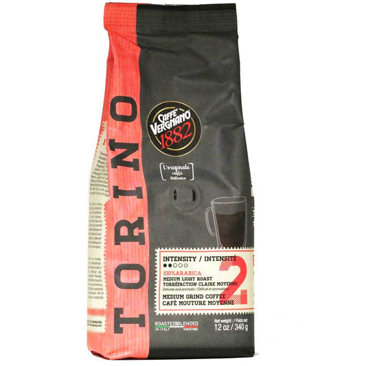 CAFE VERGNANO: Coffee Ground Drip Torino, 12 oz - Vending Business Solutions