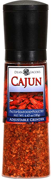 DEAN JACOBS: Jumbo Grinder Cajun Seasoning, 6.45 oz - Vending Business Solutions