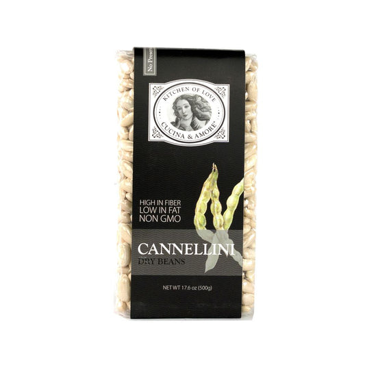 CUCINA & AMORE: Cannellini Dry Beans, 17.6 oz - Vending Business Solutions