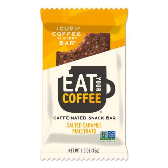 EAT YOUR COFFEE: Salted Caramel Macchiato Bar, 45 gm - Vending Business Solutions