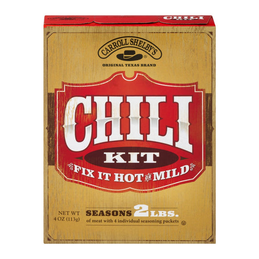 Carroll Shelby's: Chili Kit, 4 oz - Vending Business Solutions