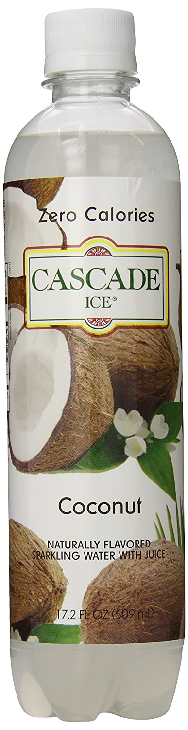CASCADE ICE: Sparkling Water Coconut, 17.2 oz - Vending Business Solutions