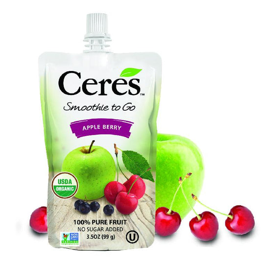 CERES: Apple Berry Smoothie To Go, 3.5 oz - Vending Business Solutions