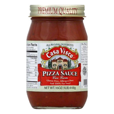 CASA VISCO: Gluten Free & Allergen Free Pizza Sauce, 16 oz - Vending Business Solutions