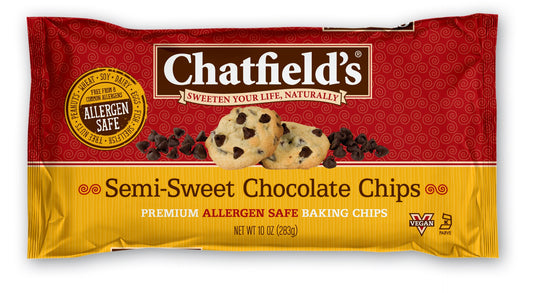 CHATFIELDS: Semi-Sweet Chocolate Chips, 10 oz - Vending Business Solutions
