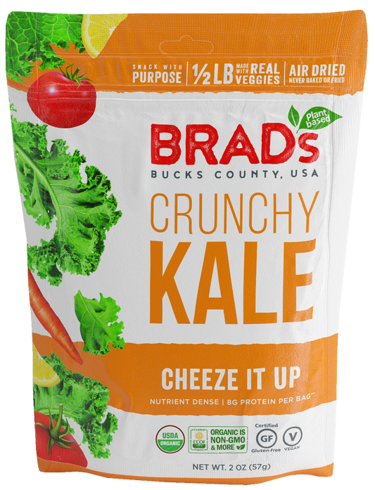 BRADS PLANT BASED: Crunchy Kale Cheeze It Up, 2 oz - Vending Business Solutions