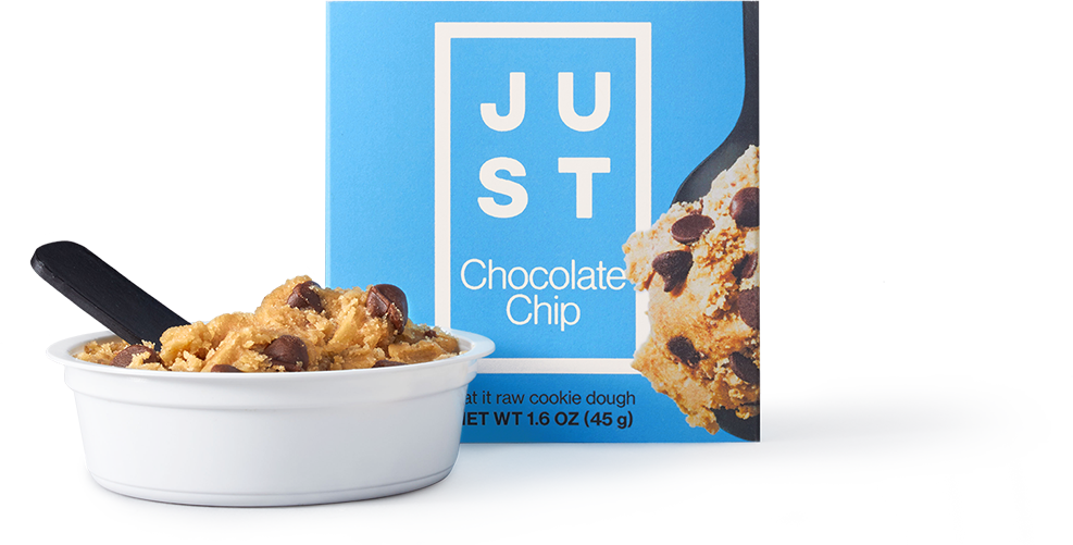 JUST COOKIE DOUGH: Cookie Dough Chocolate Chip, 1.6 oz - Vending Business Solutions