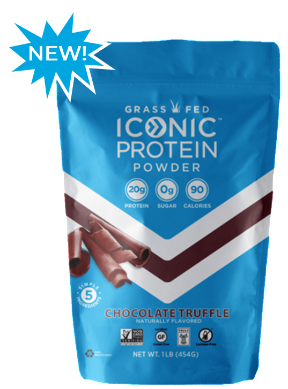 ICONIC: Powder Plant Protein Chocolate, 1 lb - Vending Business Solutions