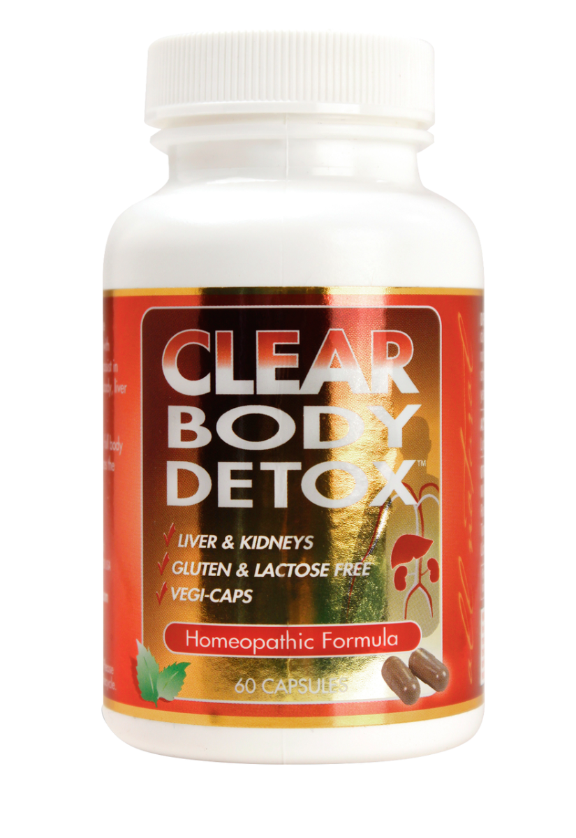 CLEAR PRODUCTS: Detox Body Homeopathic Herbal, 60 cp - Vending Business Solutions
