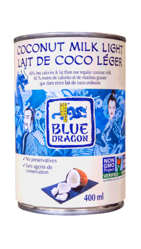 BLUE DRAGON: Coconut Milk Light, 13.5 oz - Vending Business Solutions