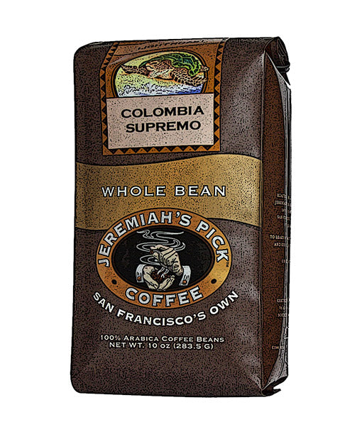 JEREMIAHS PICK COFFEE: Coffee Ground Colombia, 10 oz - Vending Business Solutions