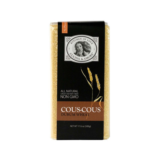 CUCINA & AMORE: Cous-Cous Durum Wheat, 17.6 oz - Vending Business Solutions
