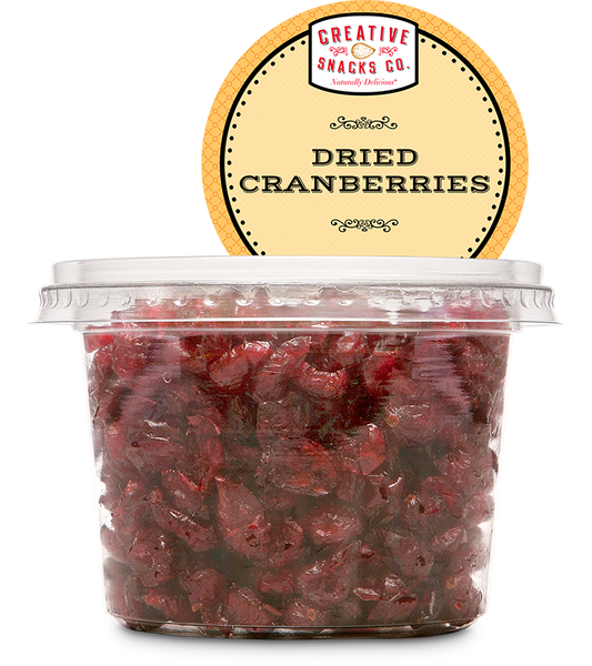 CREATIVE SNACK: Dried Cranberries Cup, 8.5 oz - Vending Business Solutions