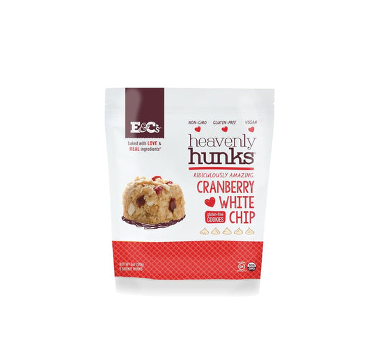 E&CS SNACKS: Cranberry White Chip Heavenly Hunk Cookie, 6 oz - Vending Business Solutions