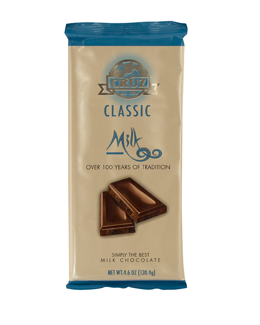 CRUZ: Chocolate Bar Classic Milk, 4.6 oz - Vending Business Solutions