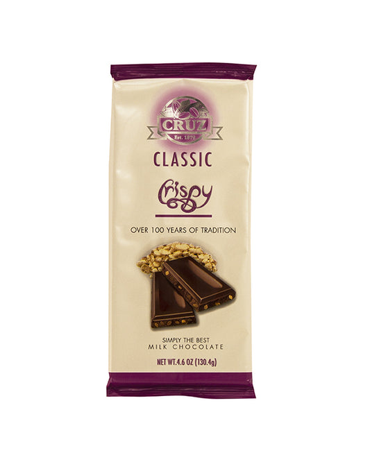 CRUZ: Chocolate Bar Classic Milk Crispy, 4.6 oz - Vending Business Solutions