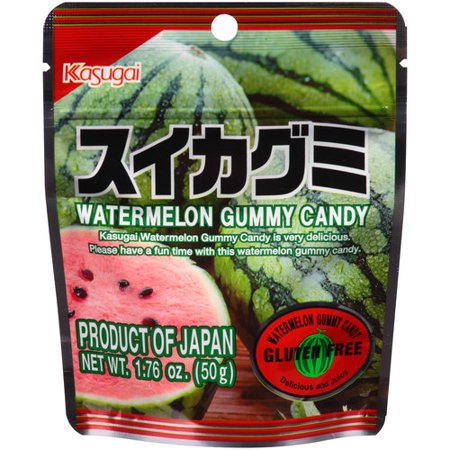 KASUGAI: Gummy Watermelon, 1.76 oz - Vending Business Solutions