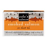 COLES: Salmon Smoked In Olive Oil, 3.2 oz - Vending Business Solutions