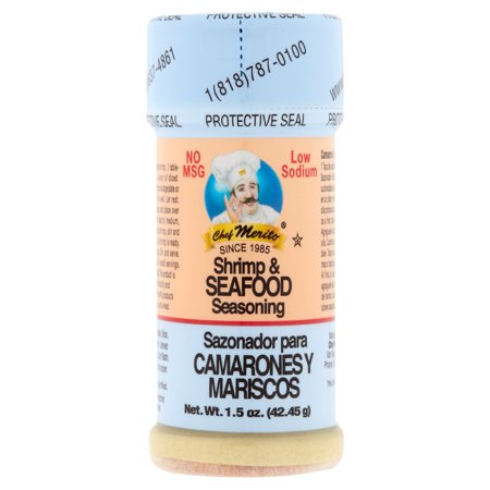 CHEF MERITO: Shrimp Seasoning, 1.5 oz - Vending Business Solutions