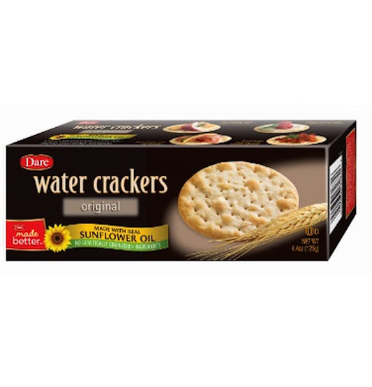 DARE: Water Crackers Original, 4.4 Oz - Vending Business Solutions