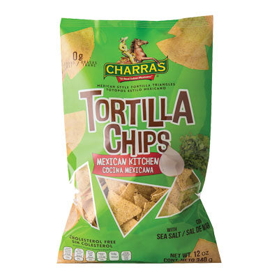 CHARRAS: Mexican Kitchen Tortilla Chips, 12 oz - Vending Business Solutions