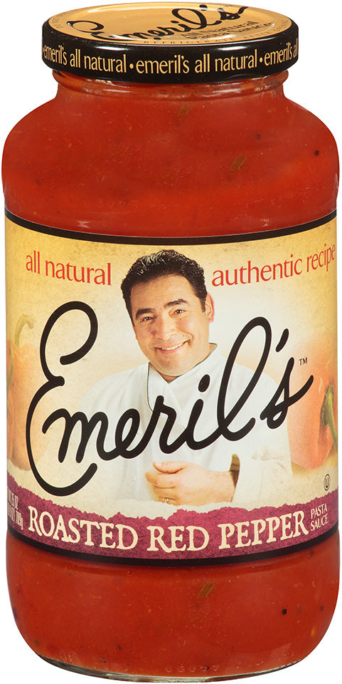 EMERIL'S: Roasted Red Pepper Pasta Sauce, 25 Oz - Vending Business Solutions