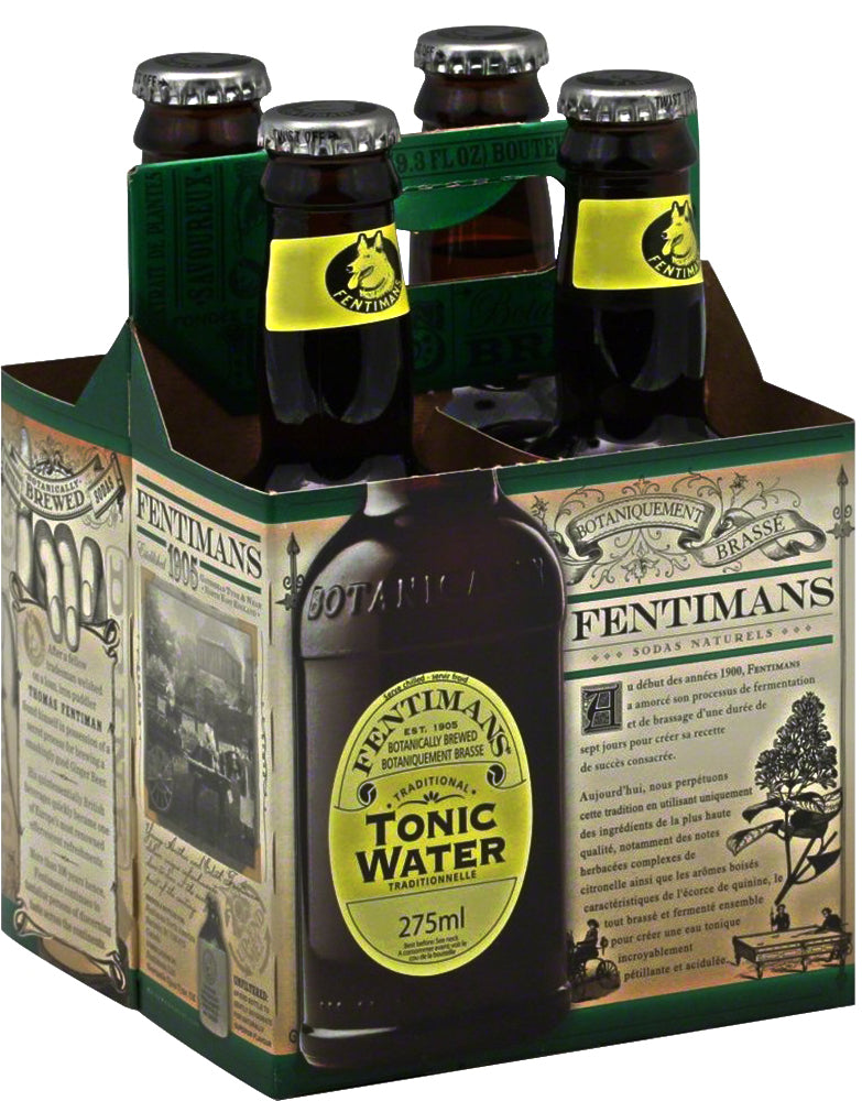 FENTIMANS: Traditional Tonic Water 4 Count, 37.2 oz - Vending Business Solutions