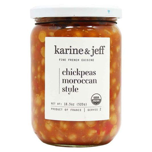 KARINE & JEFF: Chickpeas Morrocan Style, 18.3 oz - Vending Business Solutions