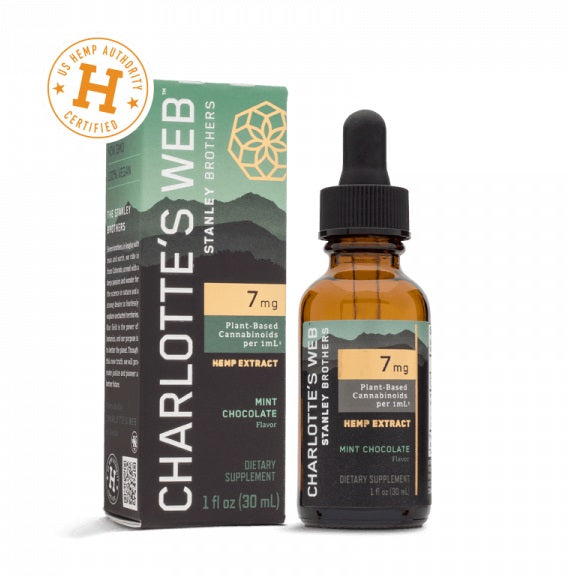CHARLOTTES WEB: Mint Chocolate Hemp Oil Extract Full Strength, 1 oz - Vending Business Solutions