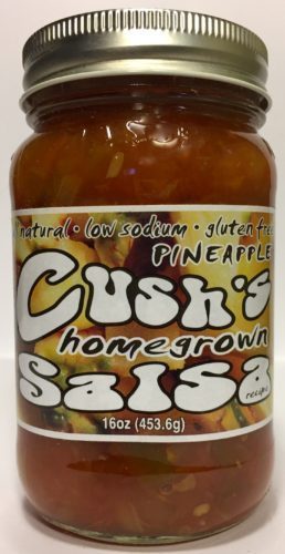 CUSHS: Pineapple Salsa, 16 oz - Vending Business Solutions