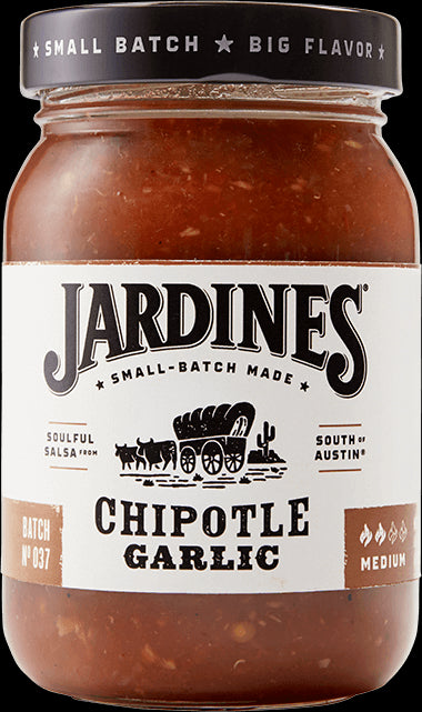 JARDINES: Garlic Chipotle Salsa, 16 oz - Vending Business Solutions