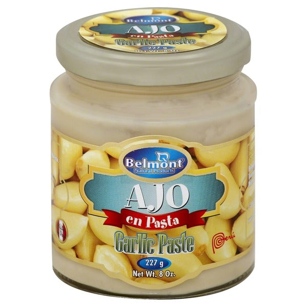 BELMONT: Garlic Paste, 8 fo - Vending Business Solutions