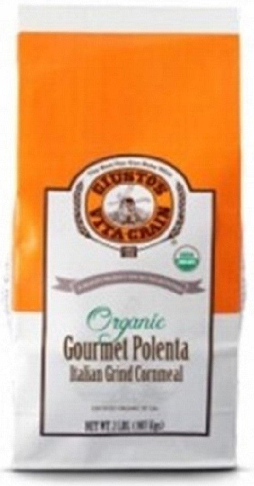 GIUSTOS: Organic Cornmeal Polenta, 25 lb - Vending Business Solutions