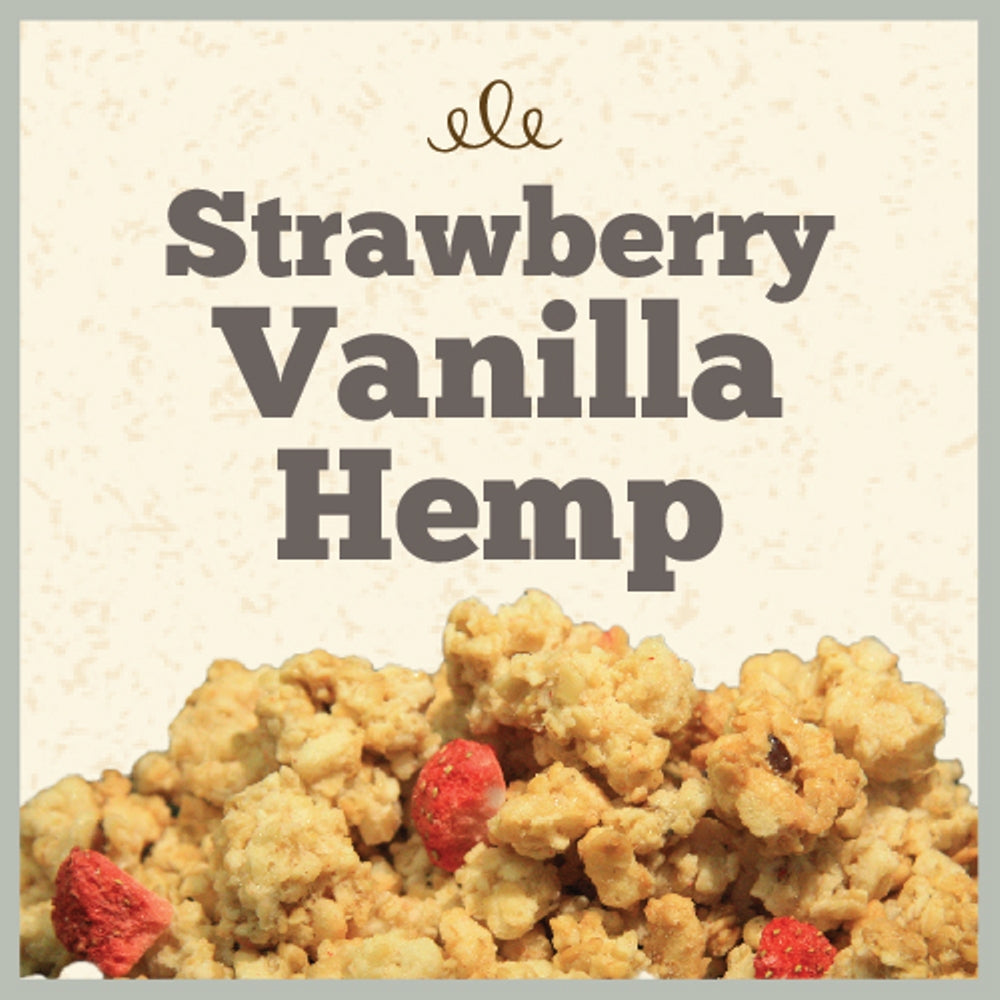 GOLDEN TEMPLE: Natural Strawberry Vanilla Hemp Granola, 25 lb - Vending Business Solutions