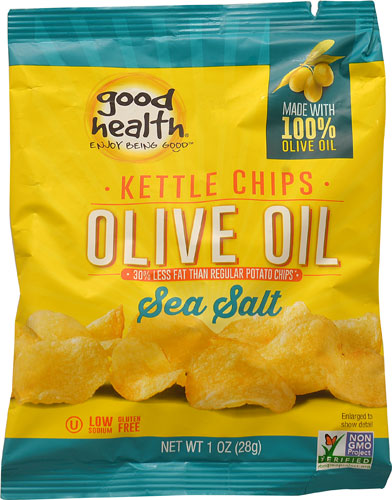 GOOD HEALTH: Chip Potato Olive Oil Sea Salt, 1 oz - Vending Business Solutions